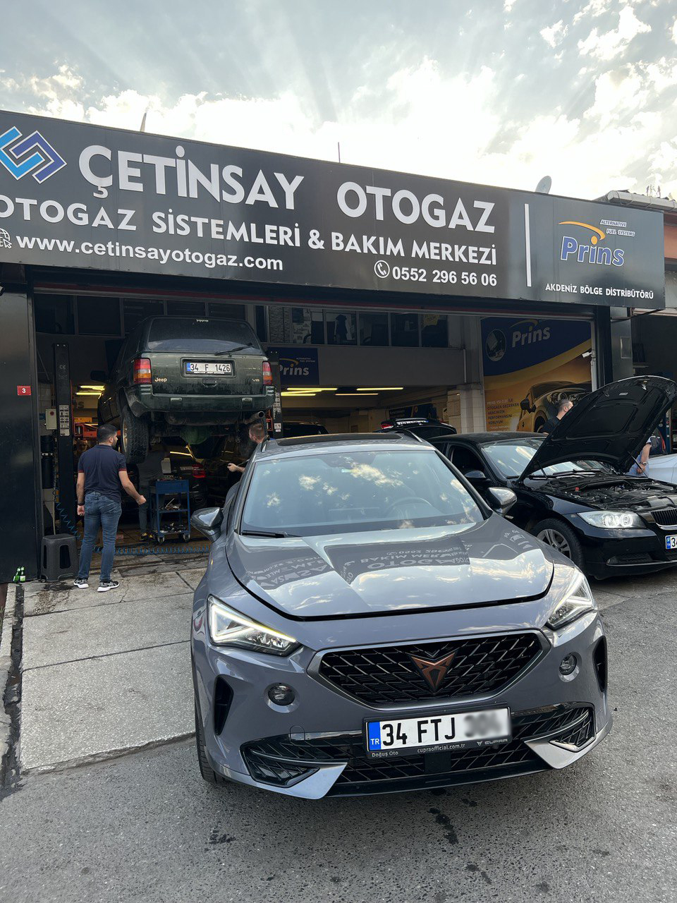 Cupra formentor 1.5 eTSI ACT Prins VSI-3 DI LPG Sistemi montajı