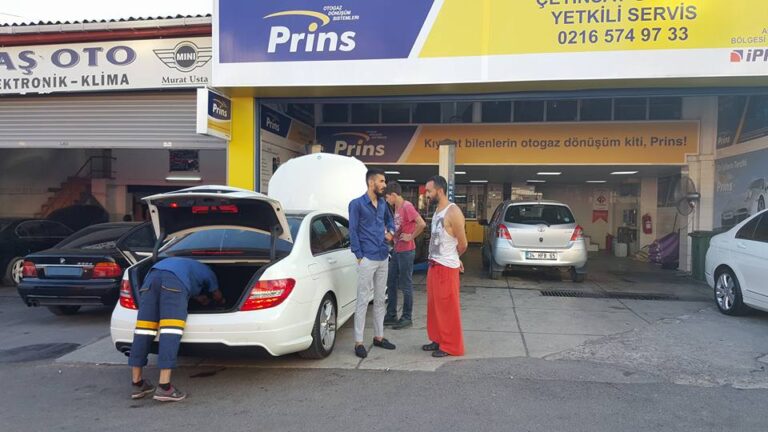 Mercedes C180 Kompressor 2012 Model LPG Otogaz Montajı